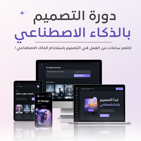 دورة التصميم وصناعة الانيميش بالذكاء الاصطناعي