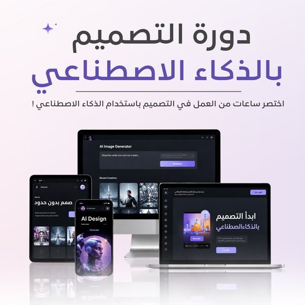 دورة التصميم وصناعة الانيميش بالذكاء الاصطناعي